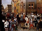 Franz Pforr The Entry of Emperor Rudolf of Habsburg into Basle china oil painting reproduction